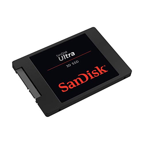 SanDisk Ultra 3D NAND 4TB Internal SSD - SATA III 6 GB/S, 2.5'/7mm, Up to 560 MB/S - SDSSDH3-4T00-G25, Solid State Hard Drive