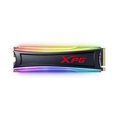 XPG SPECTRIX S40G 4TB RGB PCIe Gen3x4 NVMe 1.3 M.2 2280 3500/3000MB/s Internal SSD (AS40G-4TT-C)