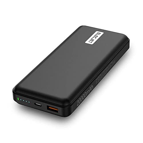 ELECJET PowerPie P20 45W Fast Portable Charger, 20,000 mAH Power Bank for Samsung and Laptop Devices