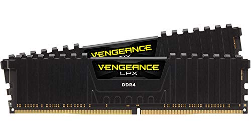 Corsair Vengeance LPX 32GB (2x16GB) 3200MHz C16 DDR4 DRAM Memory Kit – Black (CMK32GX4M2B3200C16)