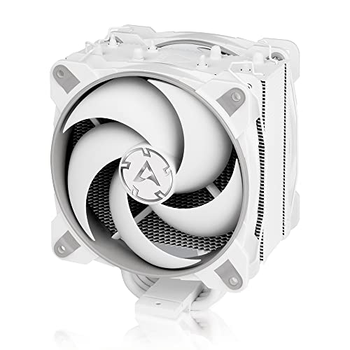 ARCTIC Freezer 34 Esports Duo - Tower CPU Fan with BioniX P-Series case Fan in Push-Pull, 120 mm PWM CPU Air Cooler, for Intel and AMD Socket, LGA1700 Compatible - Grey/White