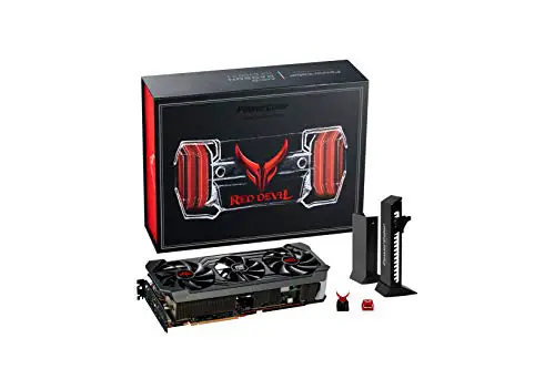 PowerColor Red Devil Limited Edition AMD Radeon™ RX 6800 XT Gaming Graphics card with 16GB GDDR6 memory, powered by AMD RDNA™ 2, Raytracing, PCI Express 4.0, HDMI 2.1, AMD Infinity Cache