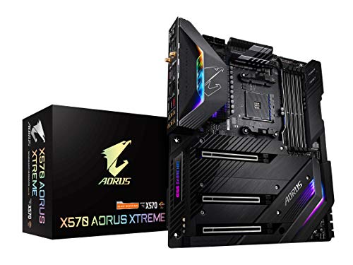 GIGABYTE X570 AORUS Xtreme (AMD Ryzen 5000/X570/E-ATX/PCIe4.0/DDR4/Aqantia 10GbE LAN/RGB Fusion 2.0/Fins-Array Heatsink/3xM.2 Thermal Guard/USB3.1/Gaming Motherboard)
