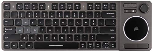 Corsair K83 Wireless Keyboard - Bluetooth and USB - Works w/ PC, Smart TV, Streaming Box - Backlit LED
