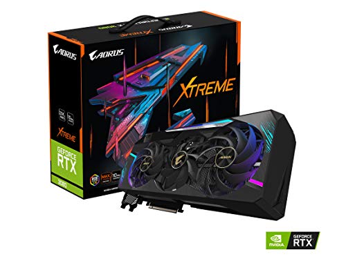 Gigabyte AORUS GeForce RTX 3080 Xtreme 10G Graphics Card, Max Covered Cooling, 10GB 320-bit GDDR6X, GV-N3080AORUS X-10GD Video Card