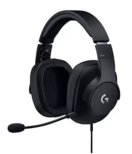 logitech Pro Gaming Headset with Pro Grade Mic for Pc, PC VR, Mac, Xbox One, Playstation 4, Nintendo Switch