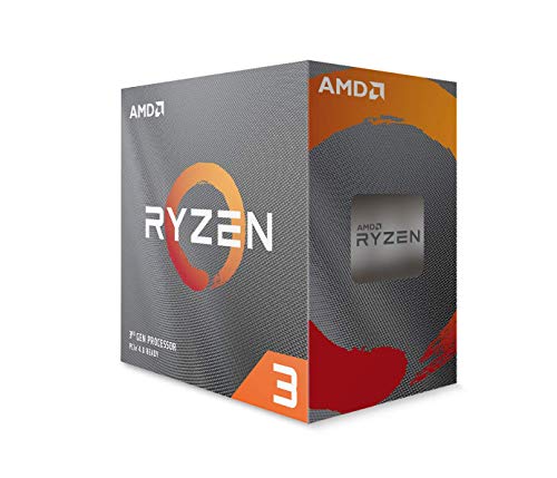 AMD Ryzen 3 3300X 4-Core, 8-Thread Unlocked Desktop Processor with Wraith Stealth Cooler