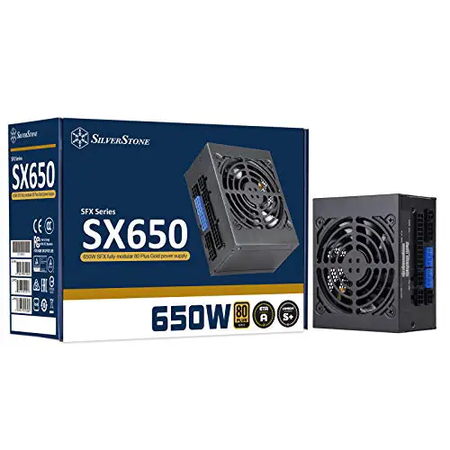 SilverStone Technology SX650-G 650W SFX Form Factor 80 Plus Gold, SST-SX650-G