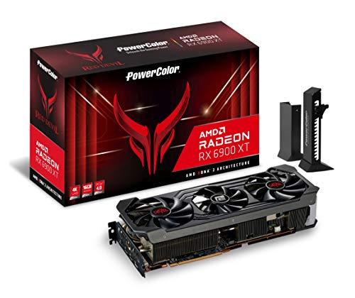 Gigabyte PowerColor Red Devil AMD Radeon™ RX 6900 XT Gaming Graphics Card with 16GB GDDR6 Memory, Powered by AMD RDNA™ 2, Raytracing, PCI Express 4.0, HDMI 2.1, AMD Infinity Cache