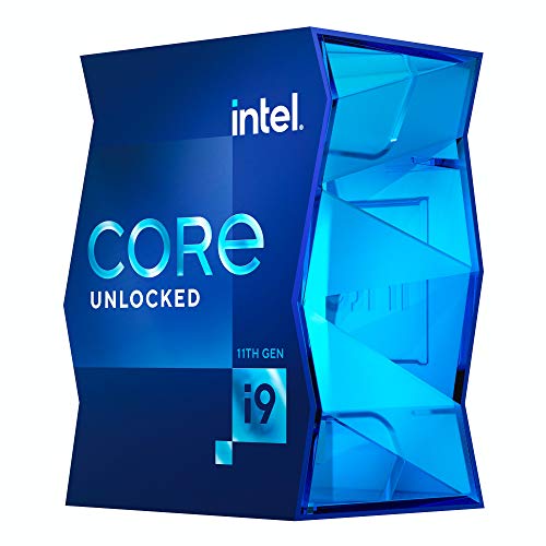 Intel Core i9-11900K Desktop Processor 8 Cores up to 5.3 GHz Unlocked LGA1200 (Intel 500 Series & Select 400 Chipset) 125W