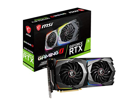 MSI Gaming GeForce RTX 2070 Super 8GB GDRR6 256-Bit HDMI/DP Nvlink Twin-Froze Turing Architecture Overclocked Graphics Card (RTX 2070 Super Gaming X)