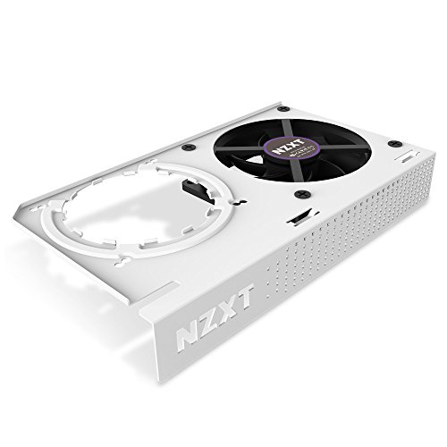 NZXT Kraken G12 - GPU Mounting Kit for Kraken X Series AIO - Enhanced GPU Cooling - AMD and NVIDIA GPU Compatibility - Active Cooling for VRM, White