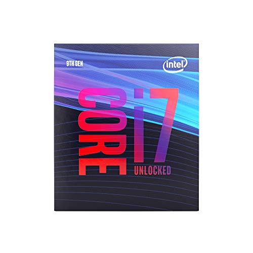 Intel Core i7-9700K Desktop Processor 8 Cores up to 3.6 GHz Turbo unlocked LGA1151 300 Series 95W
