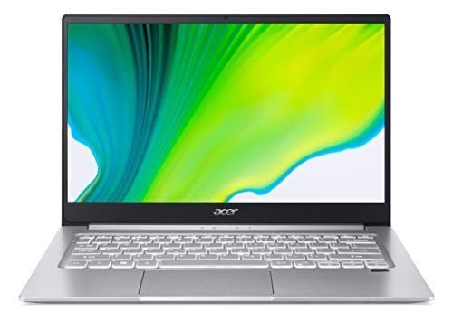 Acer Swift 3 Thin & Light Laptop, 14' Full HD IPS, AMD Ryzen 7 4700U Octa-Core with Radeon Graphics, 8GB LPDDR4, 512GB NVMe SSD, Wi-Fi 6, Backlit KB, Fingerprint Reader, Alexa Built-in