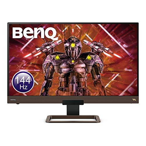 BenQ MOBIUZ EX2780Q Gaming Monitor 27' QHD 1440p w/ Remote 144Hz | IPS | HDRi | 95% DCI-P3 | Freesync | Black eQualizer | Eye-Care | Height/Tilt Adjustable Stand | 5w speakers w/ 5w Subwoofer | USB-C