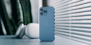 iPhone 13 Pro With AirPods Max In An Elegant Setting