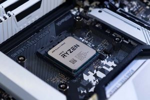 AMD Ryzen 9 3900X Processor Close Up