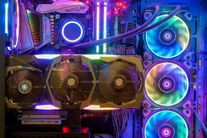 Liquid-Cooled Gaming PC with Beautiful RGB Lighting